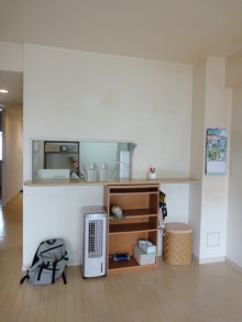 いつでも笑顔が見たいからオープンなキッチンに いつでも笑顔が見たいからオープンなキッチンに